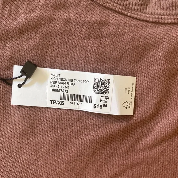 Cropped Brown Tank XS - Picture 3 of 3